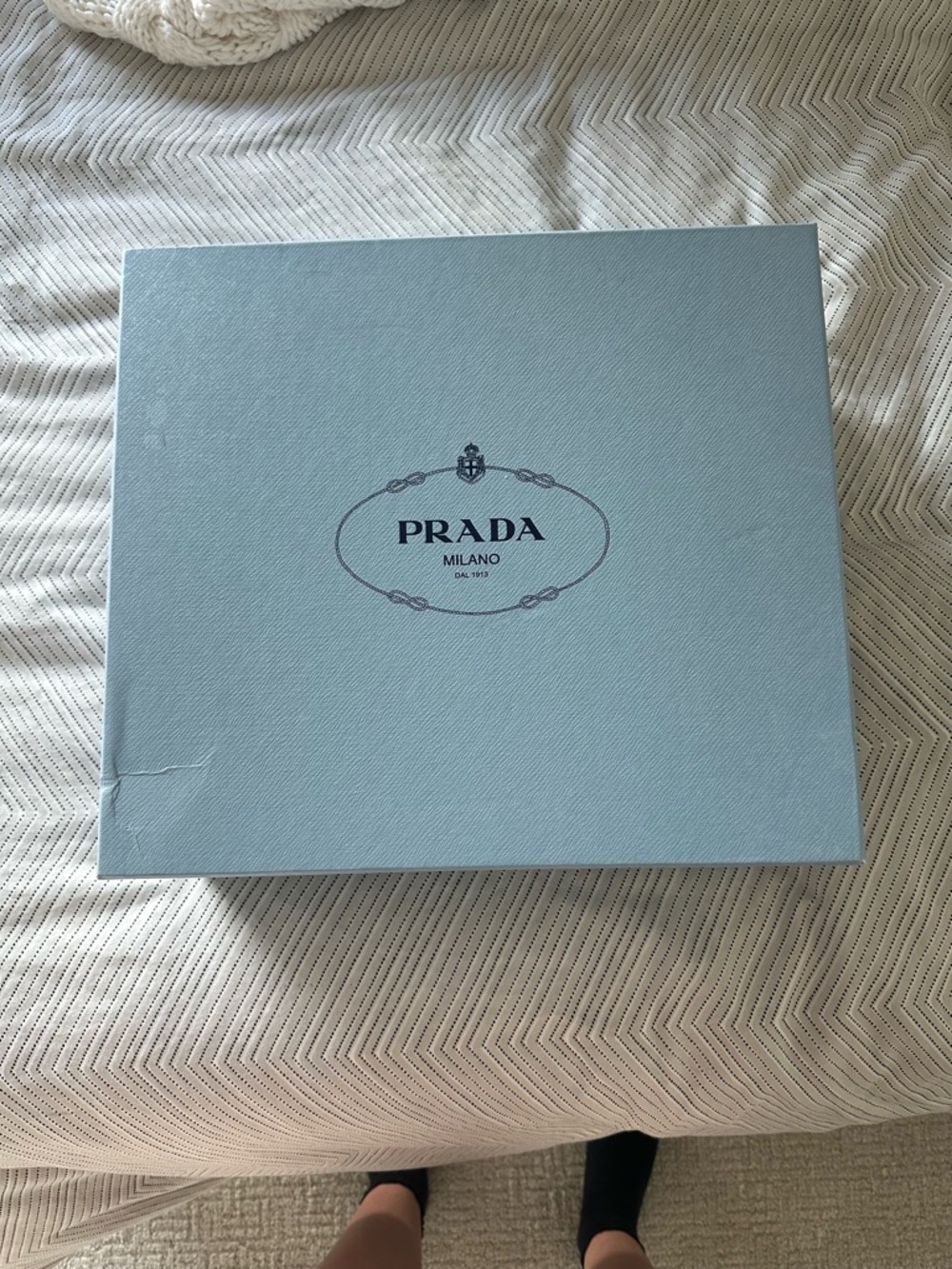 Prada Black Leather Lace-Up Lug-Sole Boots - Picture 5 of 5